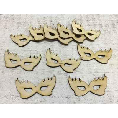 Natúr fa  - Farsangi álarc 5cm 