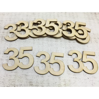 Natúr fa - Évfordulós számok 35-ös 