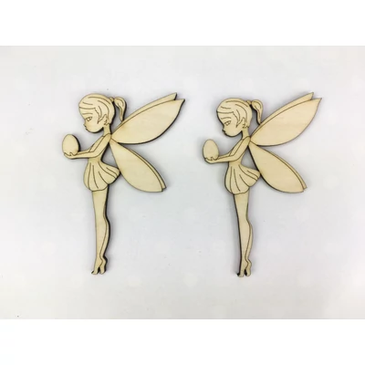 Natúr fa - "Faye" tündér kislány 9,5cm 