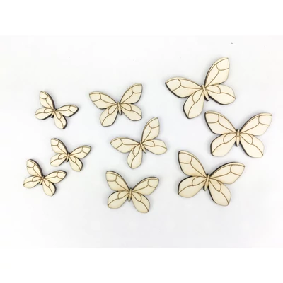 Natúr fa - Erdei lepke 3 mérteben 