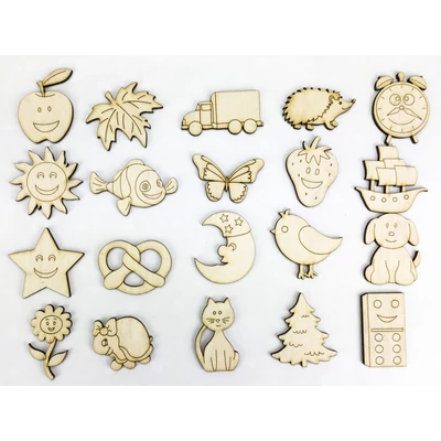 Natúr fa - Ovis jelek 5cm 