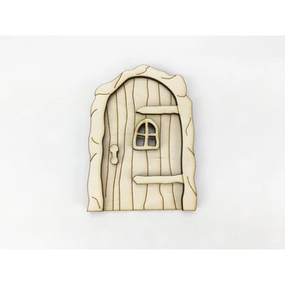 Natúr fa - Tündérajtó gomba kicsi