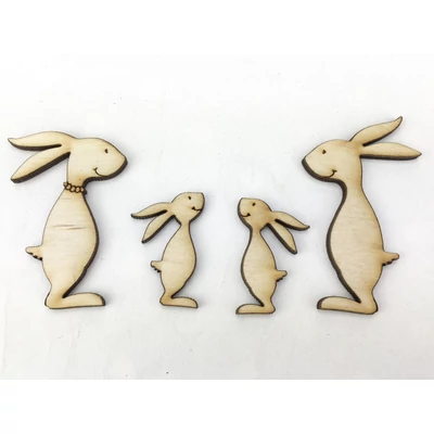 Natúr fa - Nyuszkó család  