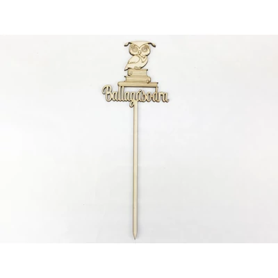 Natúr fa - Beszúrós felirat 