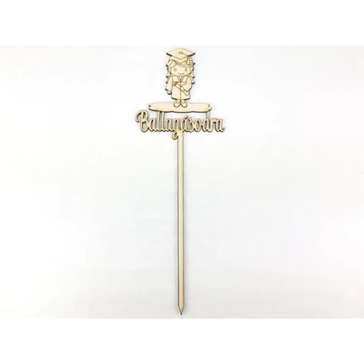 Natúr fa - Beszúrós felirat 