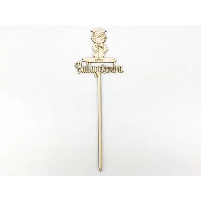 Natúr fa - Beszúrós felirat 