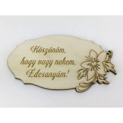 Natúr fa - Anyáknapi tábla 