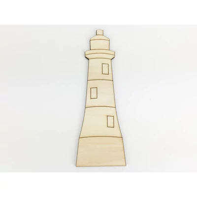 Natúr fa - Világítótorony 5,5x15,5cm
