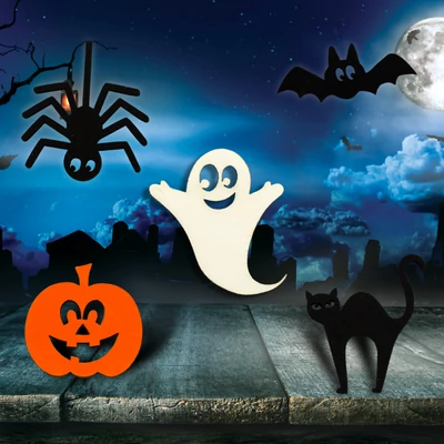 Natúr fa - Halloween szett 