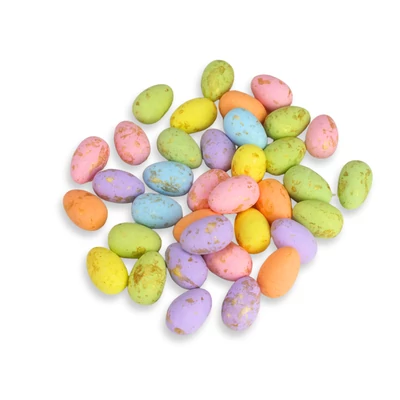  Pasztell polisztirol tojás vegyes színek 2*3cm 36db/cs