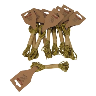 Sodrott zsinor 2mm arany 3m