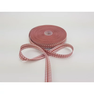 Kétoldalas szalag 1,5cm lazac