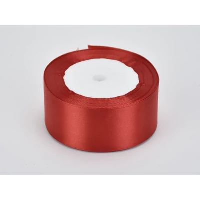 Szatén szalag piros 4cm*22m