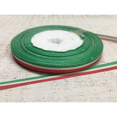 Nemzeti színű szalag 6mm széles