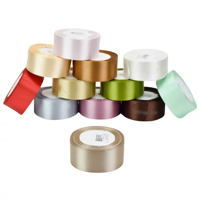 Szatén szalag  4cm X 22méter - Több színben