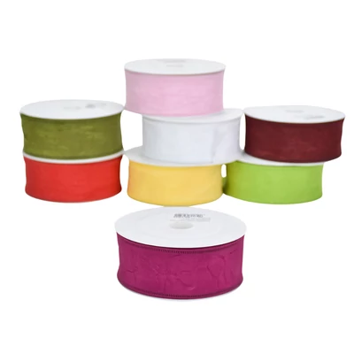 Törtmintás szalag  4cm x 9méter  - Több színben