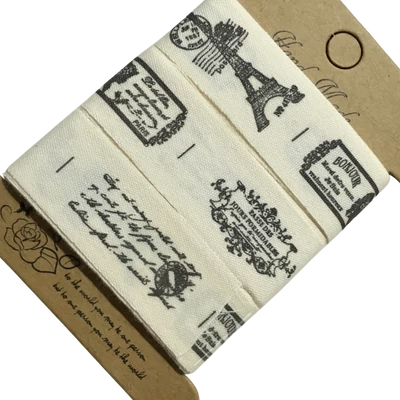 Szalag Párizs 1,5cm X 3méter