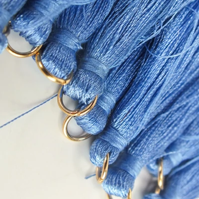 Textil bojt égkék 12db/csomag