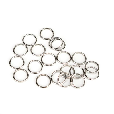 Fémkarika ezüst 1cm 20db/csomag