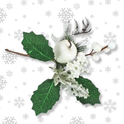 Fehér almás agancsos pick