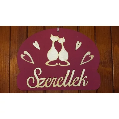 Natúr fa - Szerelmes macskák