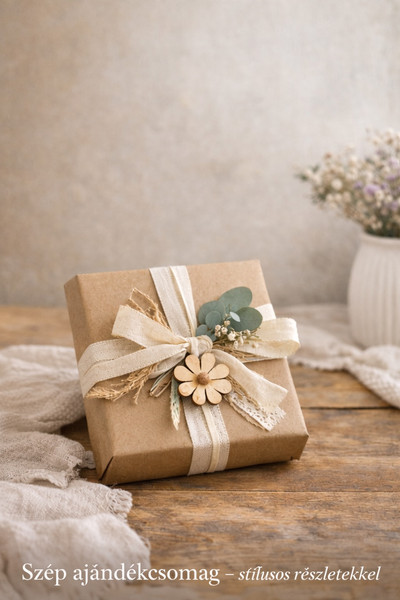 szép ajándékcsomag