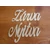 Natúr fa - &quot;Zárva-Nyitva&quot;  tábla írott 10x20cm