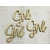 Natúr fa - &quot;Girl&quot; felirat  3db/csomag