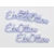 Fa &quot;Édes Otthon&quot; felirat lila 15cm 4db/csomag