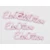 Fa &quot;Édes Otthon&quot; felirat pink 15cm 4db/csomag
