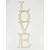 Natúr fa - &quot;LOVE&quot; felirat 50cm
