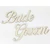 Natúr fa - &quot;Bride Groom&quot; felirat