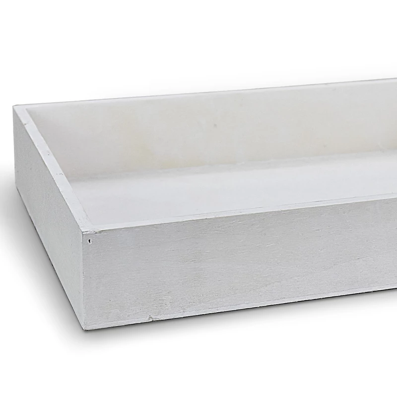 Dekotál fehér 30x20cm, mag:5cm