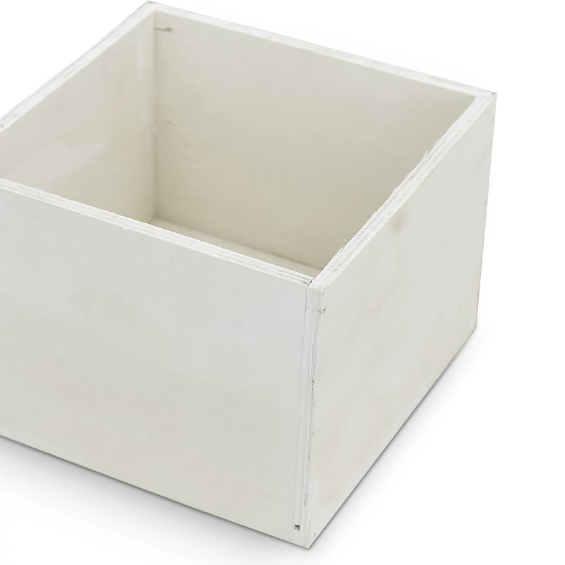 Dekoláda fehér kocka 16x16cm