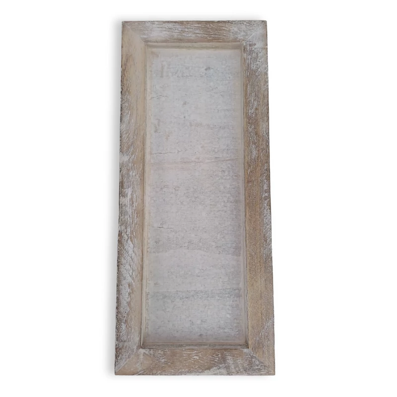 Fa keret szürkés-barna 35x15cm