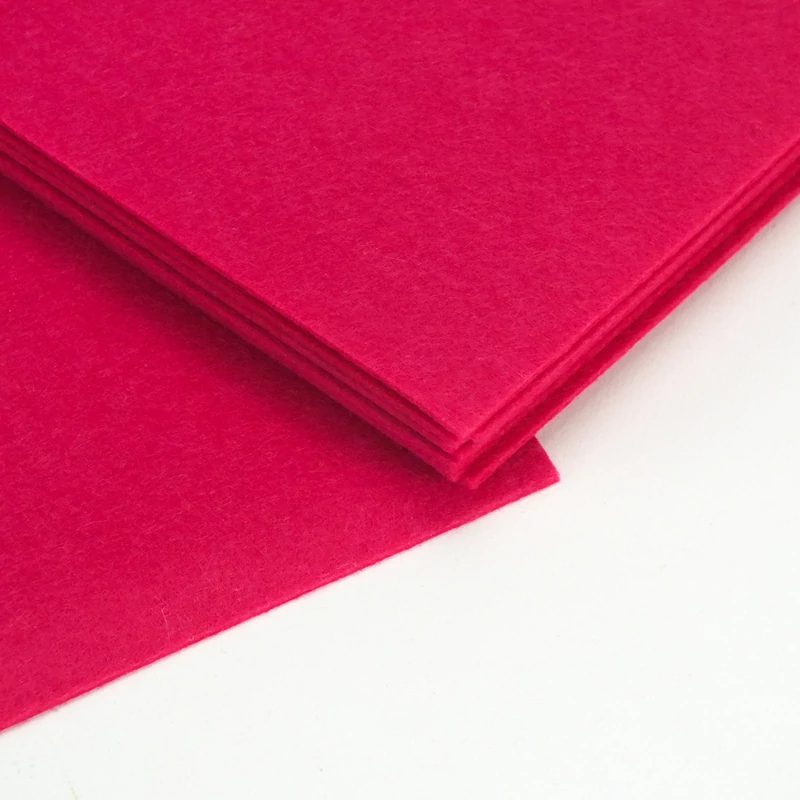 Barkácsfilc, filc lapok 2mm 10db/csomag - Magenta