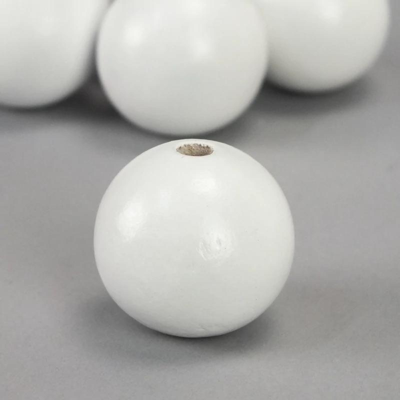 Fehér fagolyó 30mm 5db/csomag