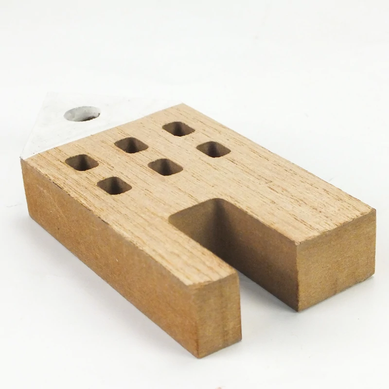 Házikó natúr-fehér 13cm