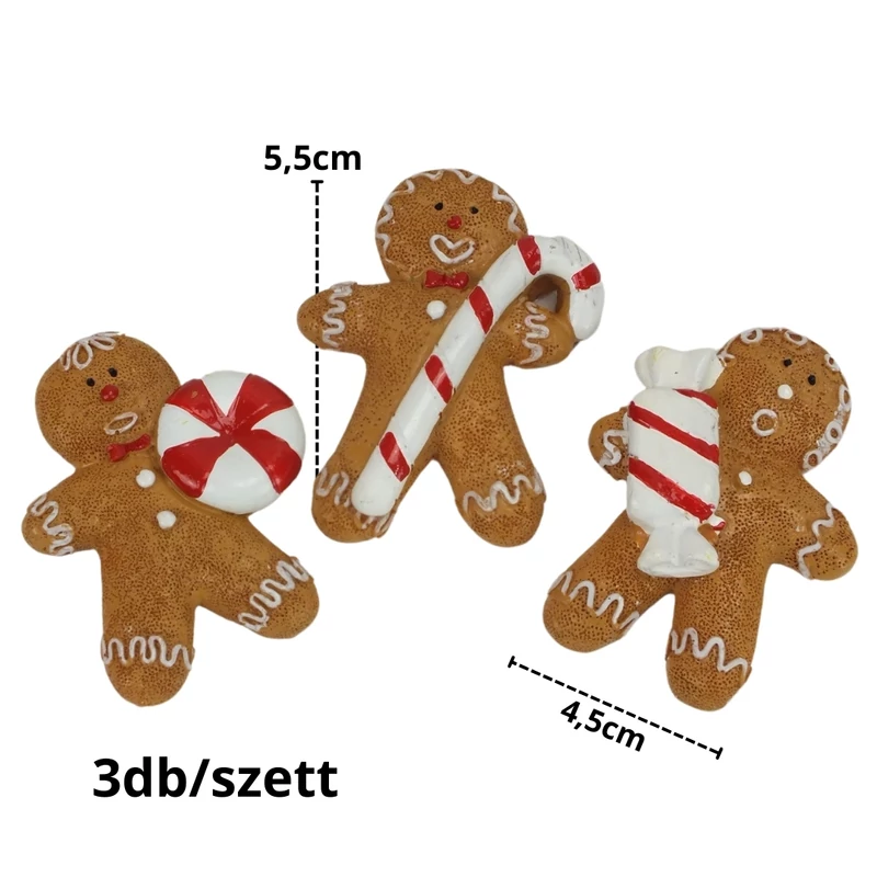 Kerámia vegyes mézi figura 2db/doboz