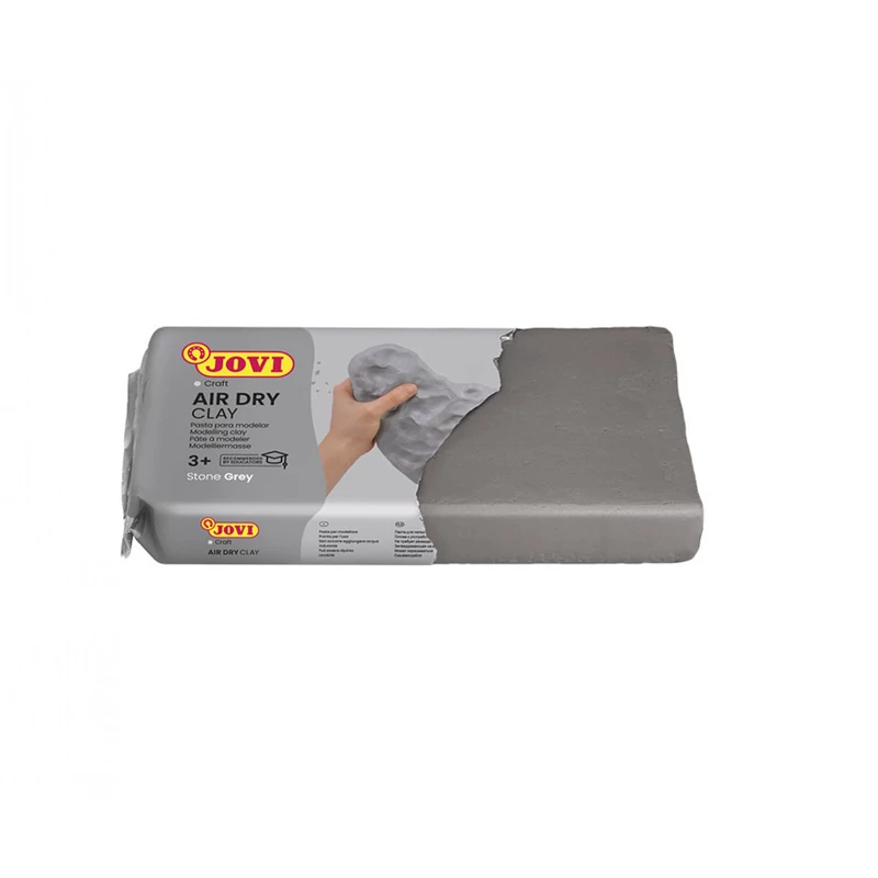 Levegőn száradó gyurma JOVI 500 g, szürke