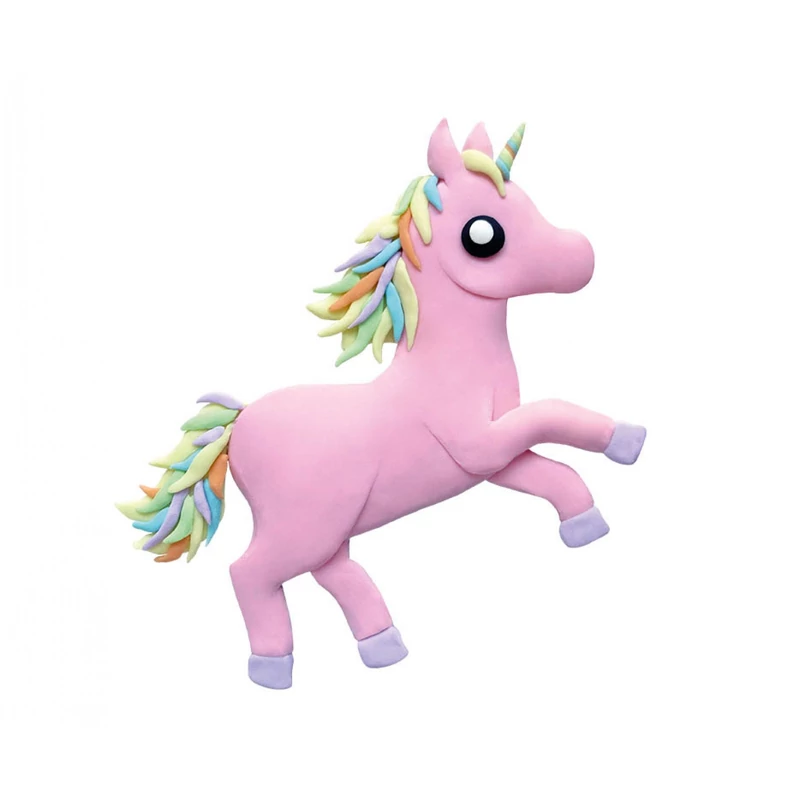 Plastilina tálca gyurma 6x50g válogatott pasztell színekben