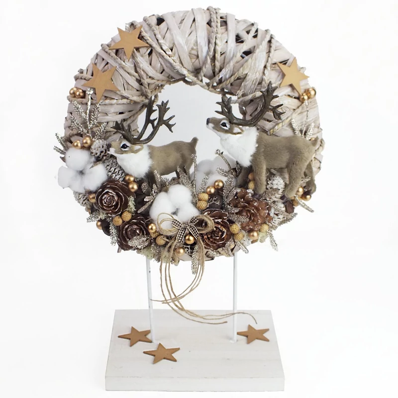 Fa talp kreatív dekorációkhoz 2-es fehér 20/#