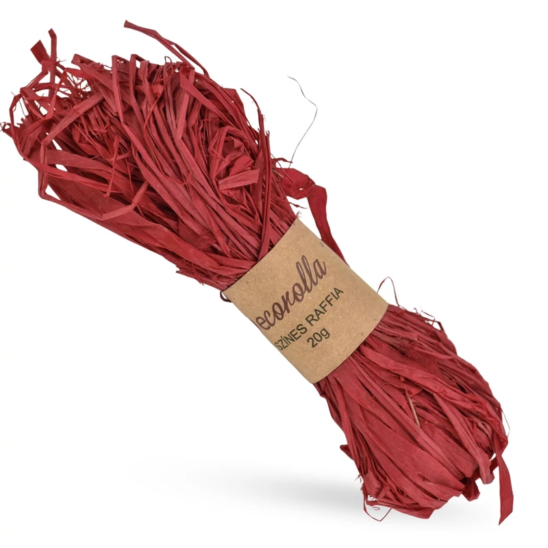 Raffia piros 20g
