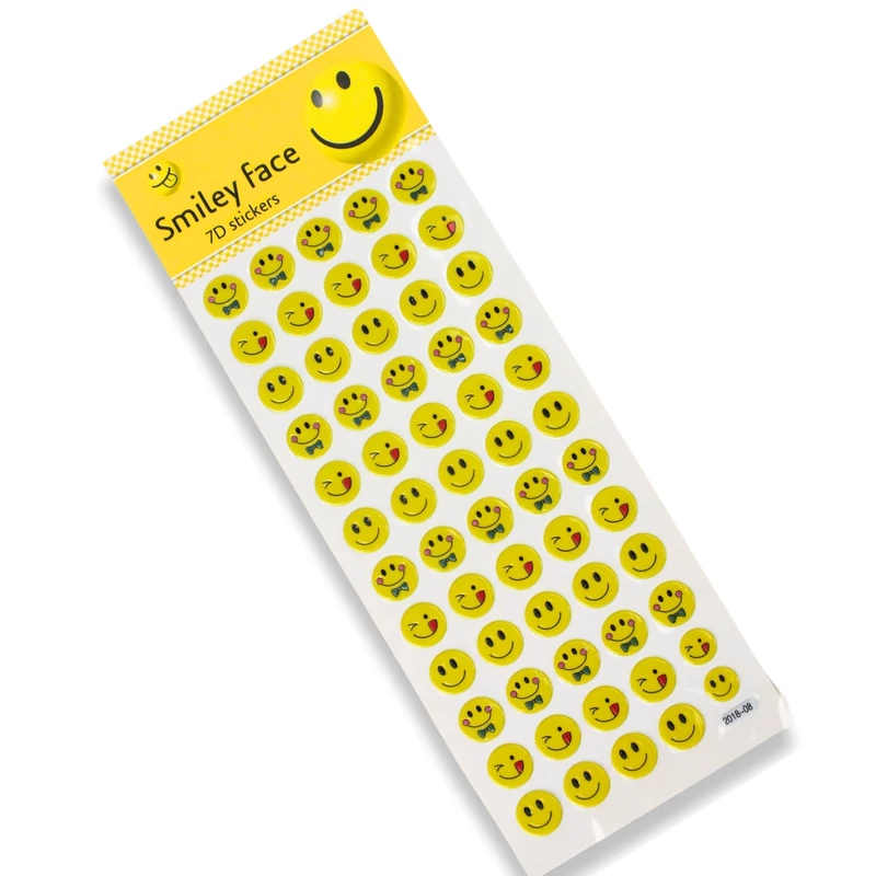 Öntapadós mosolygós arcok 60db/lap