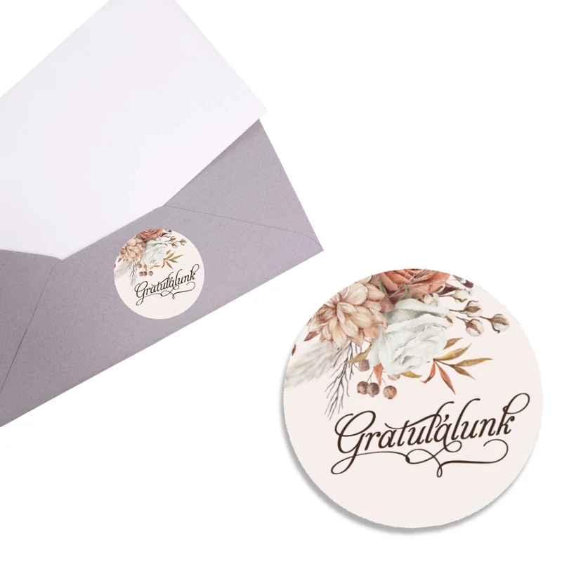 Matrica - Gratulálunk matrica 15db/lap