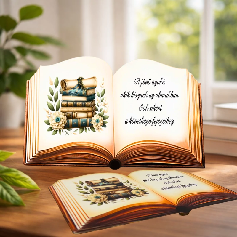  Nyomtatott dekorkarton - Ballagási könyv- A jövö...