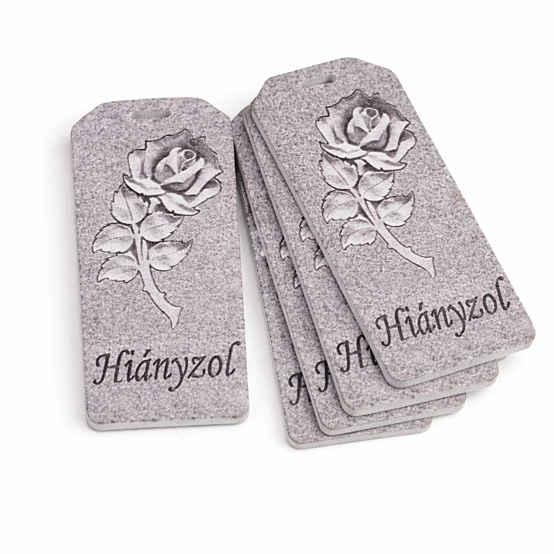 Nyomtatott fa - Hiányzol biléta 6db/csomag