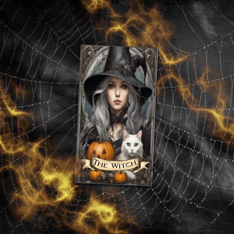 Nyomtatott fa tábla - Tábla Tarot kártya Boszi 2db/csomag