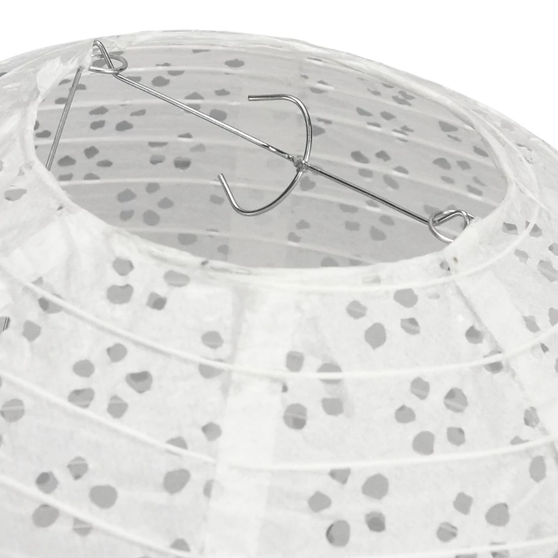 Papír lampion csipkés 30cm