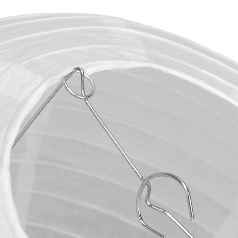 Papír lampion fehér 20cm